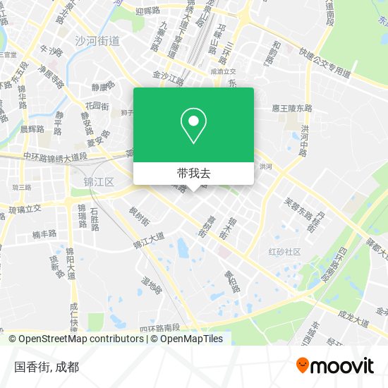 国香街地图