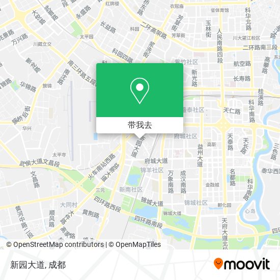新园大道地图