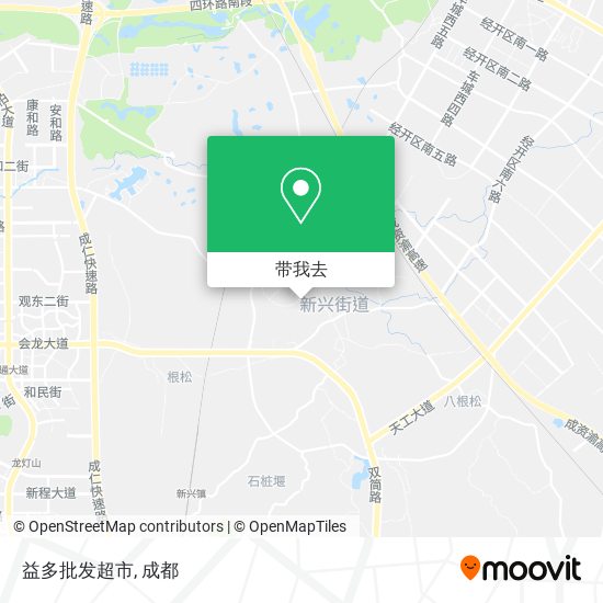 益多批发超市地图