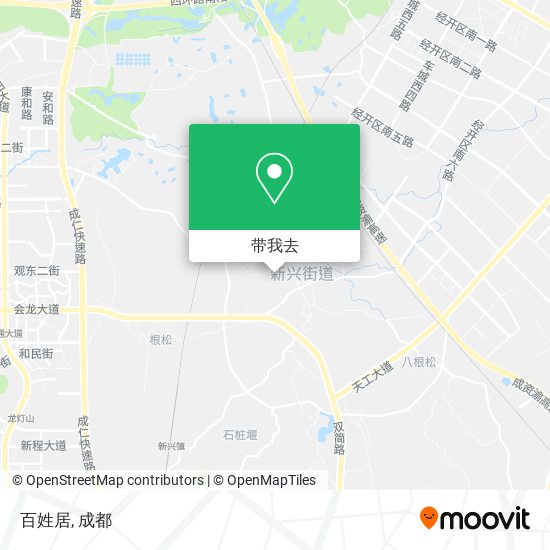 百姓居地图