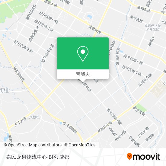 嘉民龙泉物流中心-B区地图