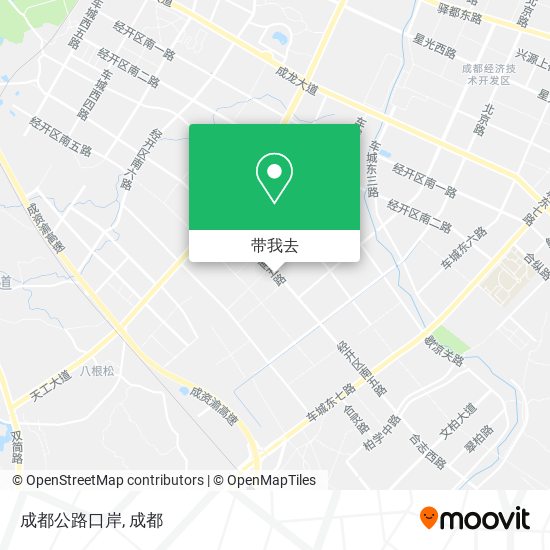 成都公路口岸地图