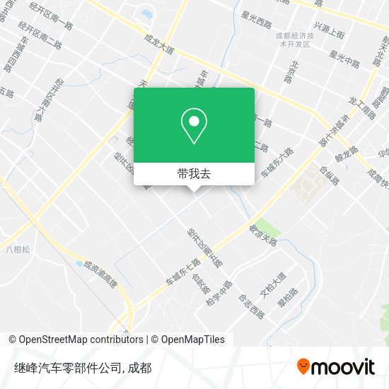 继峰汽车零部件公司地图