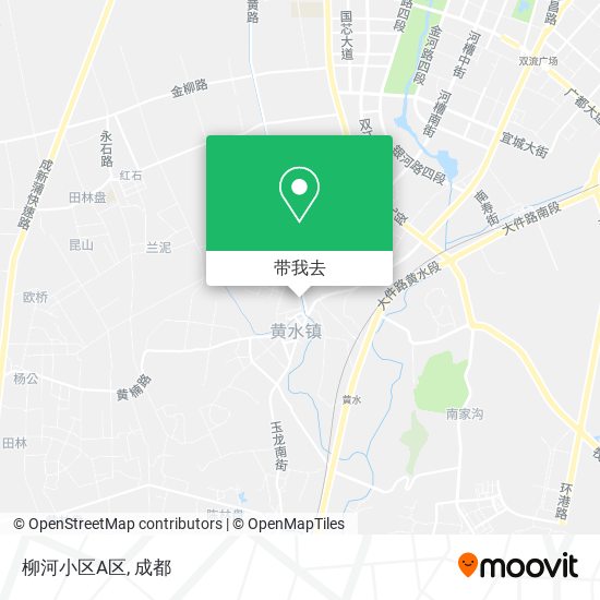 柳河小区A区地图