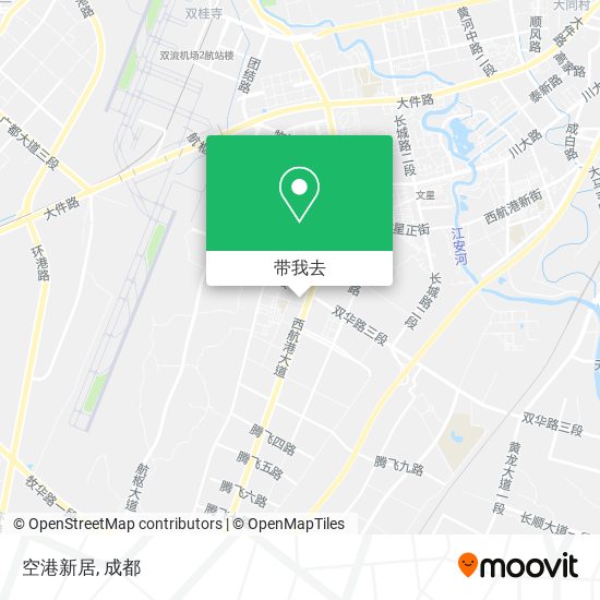 空港新居地图