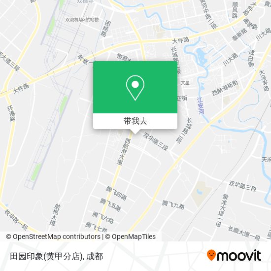 田园印象(黄甲分店)地图