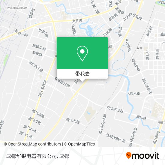 成都华银电器有限公司地图