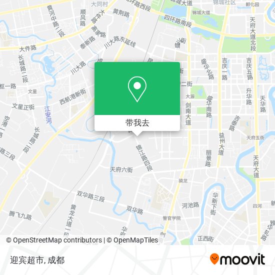 迎宾超市地图