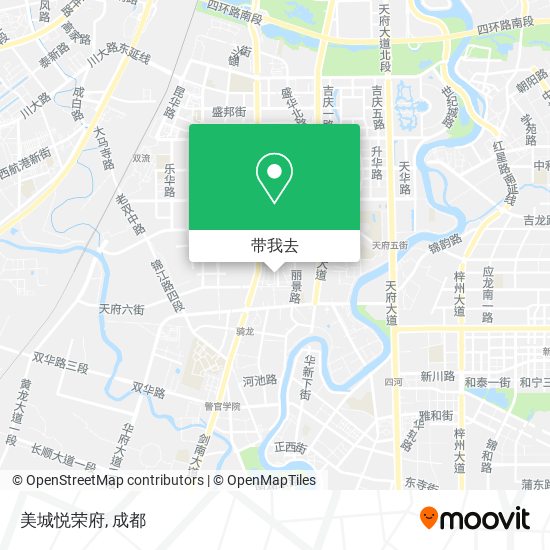 美城悦荣府地图