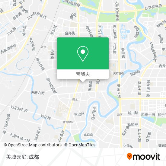美城云庭地图