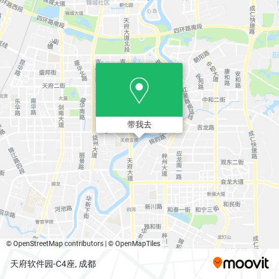 天府软件园-C4座地图