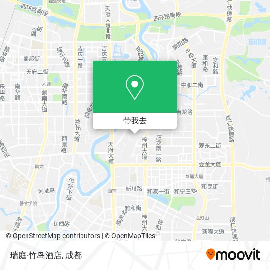 瑞庭·竹岛酒店地图