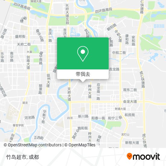 竹岛超市地图