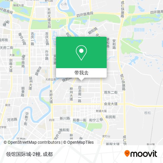 领馆国际城-2幢地图