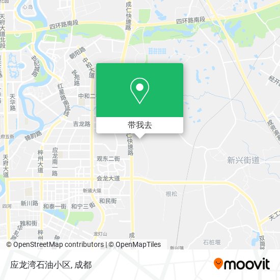 应龙湾石油小区地图