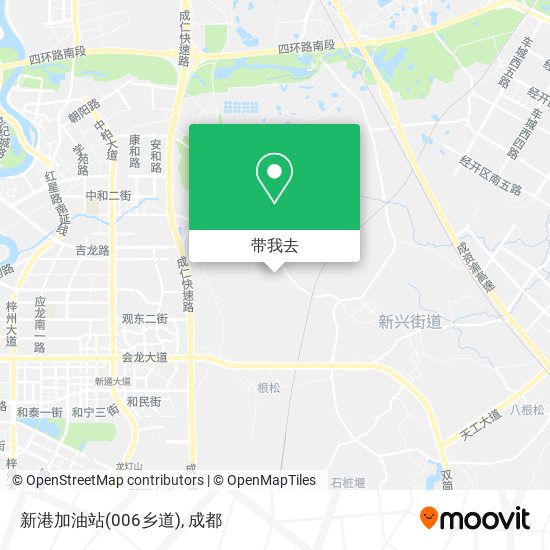 新港加油站(006乡道)地图