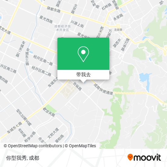 你型我秀地图