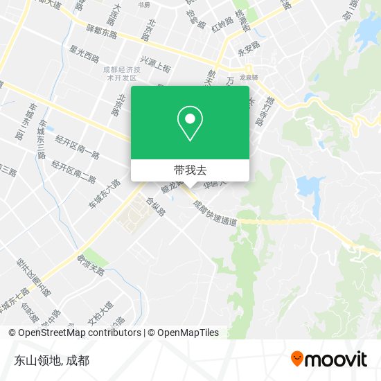 东山领地地图