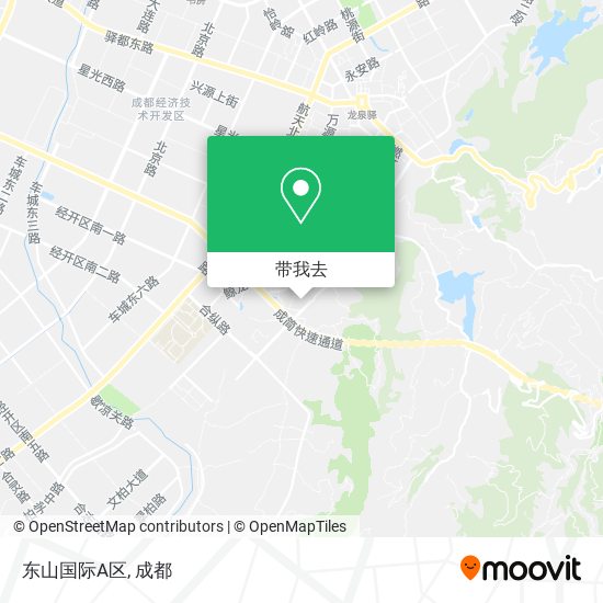 东山国际A区地图
