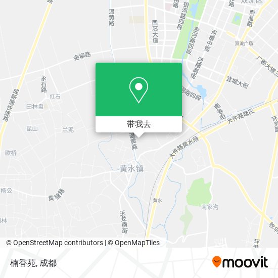楠香苑地图