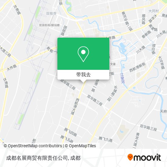 成都名展商贸有限责任公司地图