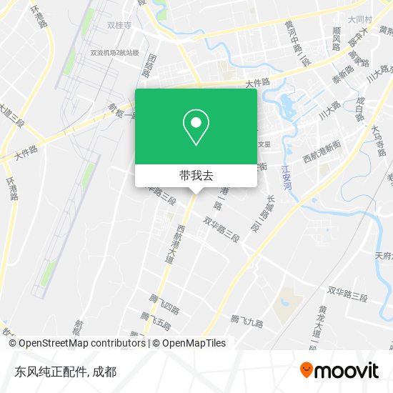 东风纯正配件地图