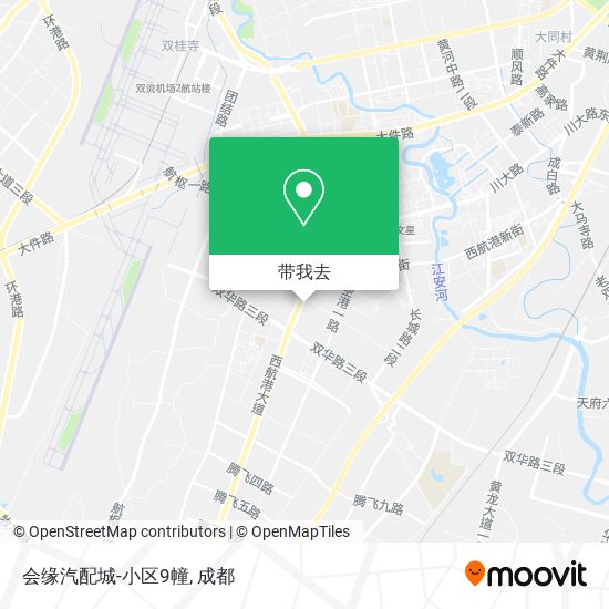 会缘汽配城-小区9幢地图