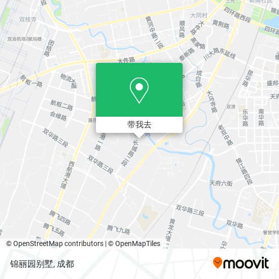 锦丽园别墅地图