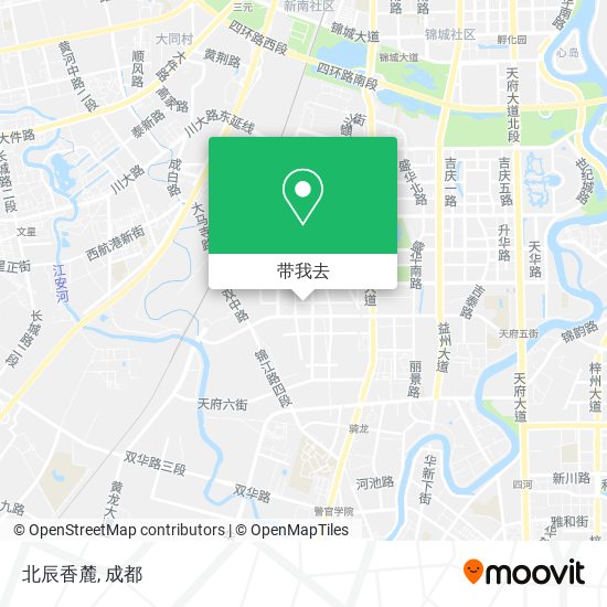 北辰香麓地图