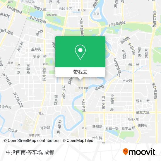 中投西南-停车场地图