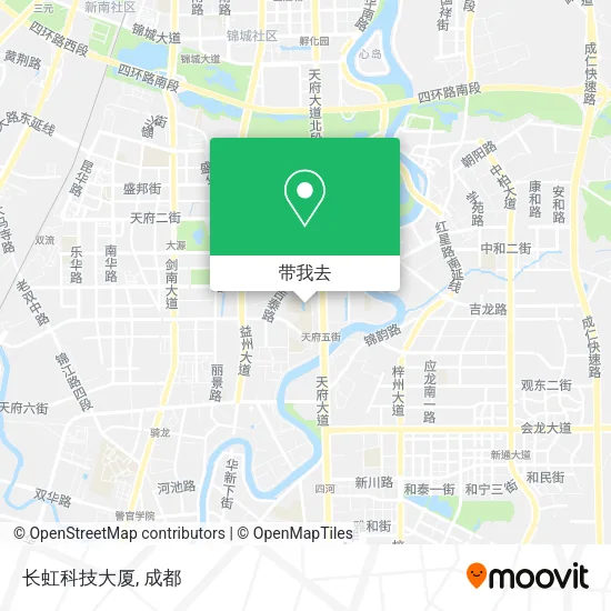 长虹科技大厦地图