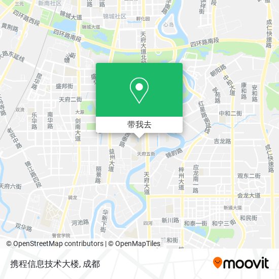 携程信息技术大楼地图