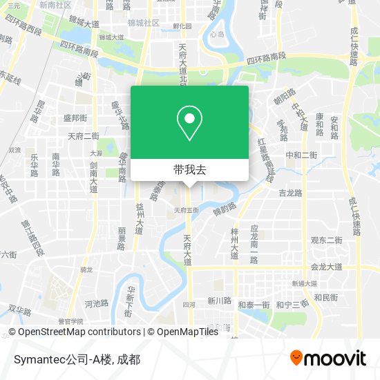 Symantec公司-A楼地图