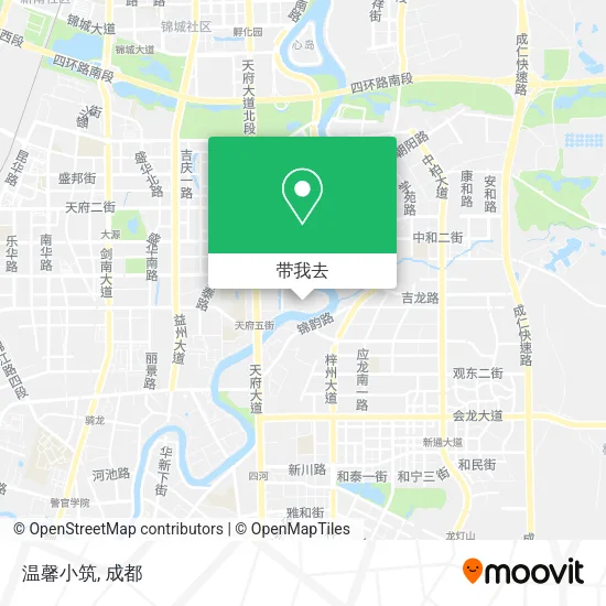 温馨小筑地图