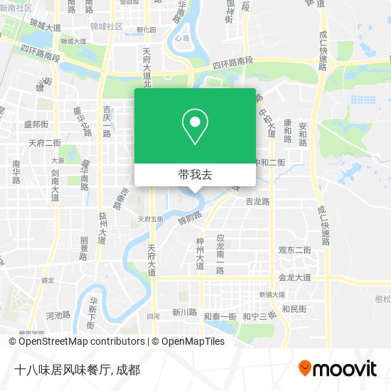 十八味居风味餐厅地图