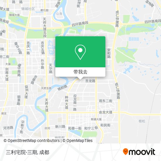 三利宅院-三期地图