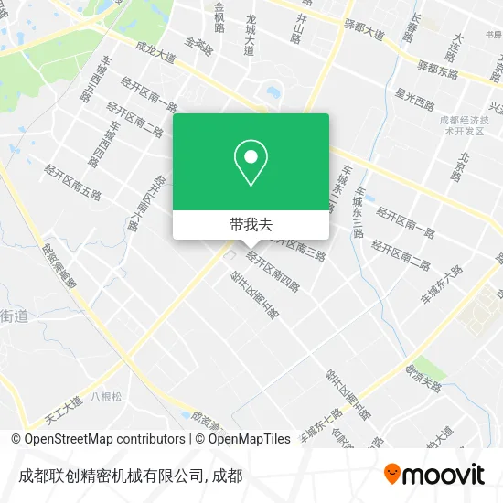 成都联创精密机械有限公司地图