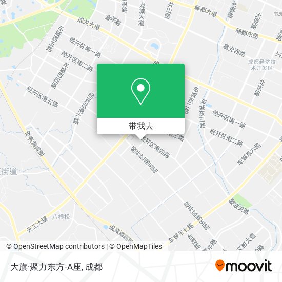 大旗·聚力东方-A座地图