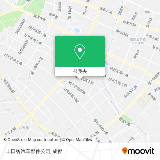 丰田纺汽车部件公司地图