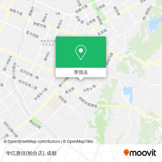 华亿惠佳(柏合店)地图