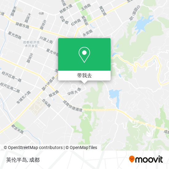 英伦半岛地图