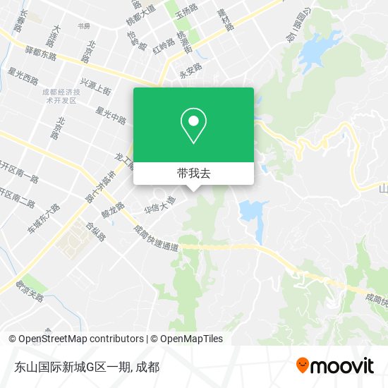 东山国际新城G区一期地图