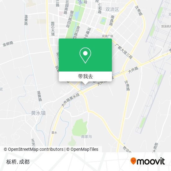 板桥地图