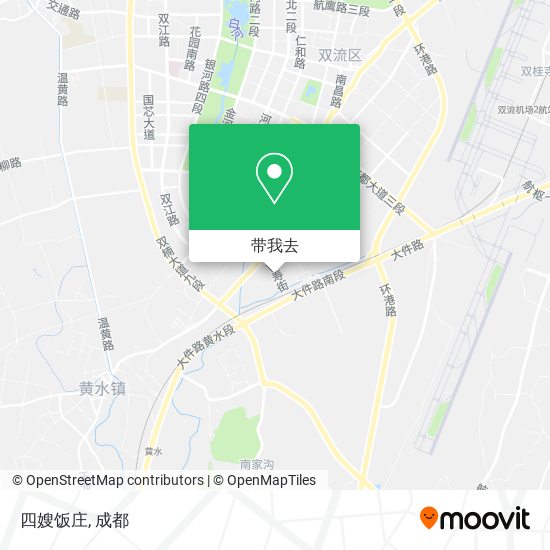 四嫂饭庄地图