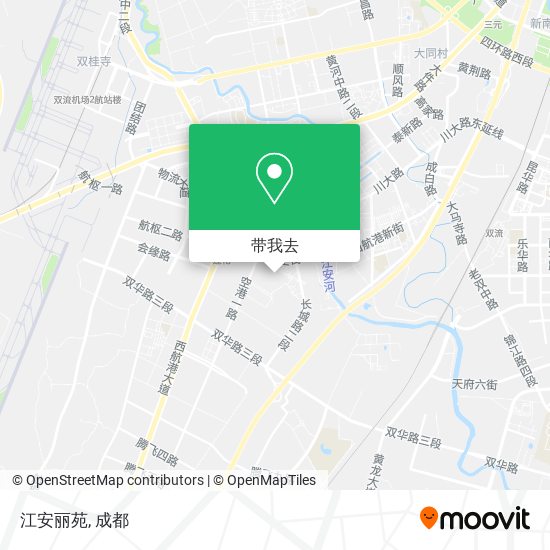 江安丽苑地图
