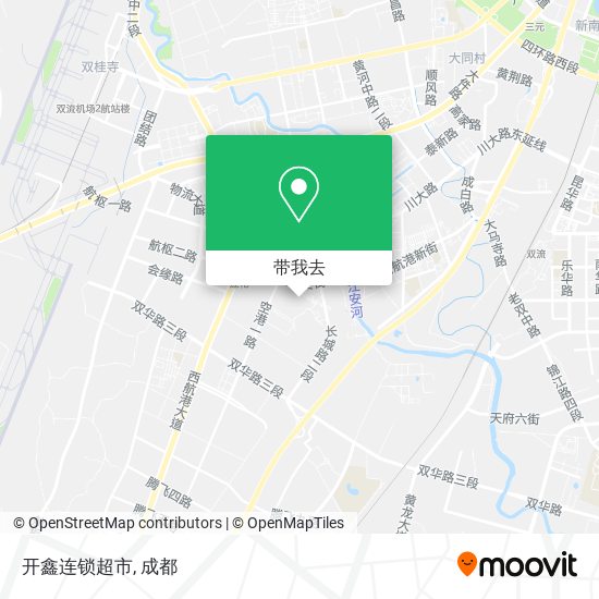 开鑫连锁超市地图