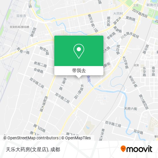 天乐大药房(文星店)地图