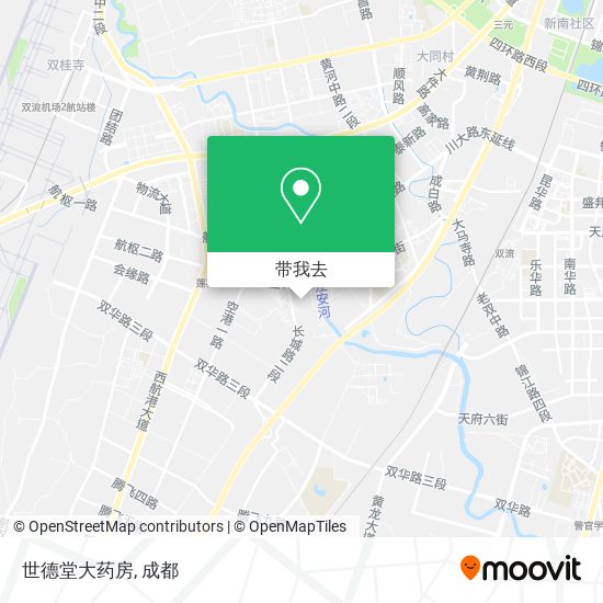 世德堂大药房地图