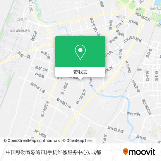 中国移动奇彩通讯(手机维修服务中心)地图