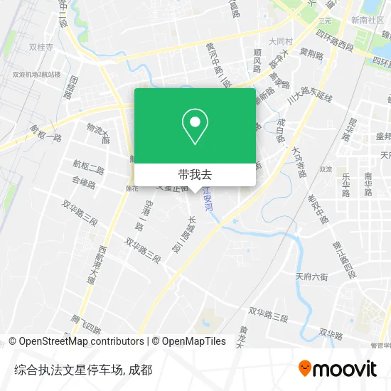 综合执法文星停车场地图